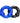 Oxballs Ultraballs Cock Ring - Black/Blue - 2 Pack/Set