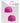 Palmcaps Silicone Massager Heads Attachment - Pink - 2 Per Pack