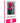 Palmpower Rechargeable Silicone Personal Wand Massager - Fuschia - Pink
