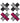 Peekaboo Bad Bitch X Pasties - Black/Red