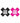 Peekaboo Bad Girl Pasties - Black/Pink