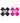 Peekaboo Spank Me Pasties - Black/Pink