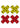Peekaboos Caution X Pasties - Red/Yellow