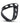 Performance Vs5 Silicone 3 Snap Cock Strap - Black