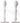 Peridise Set Unisex Anal Stimulators White 2 Each - White