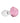 Pillow Talk Rosy Glass Anal Plug - Clear/Pink
