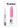 Playboy Bunnies On Parade Rechargeable Silicone Vibrator with Clitoral Stimulator - Pink