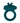 Playboy Bunny Buzzer Rechargeable Silicone Cock Ring - Teal