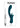 Playboy Harmony Rechargeable Silicone Vibrator with Clitoral Stimulator - Green