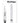 Playboy In A Twist Rechargeable Glass Vibrator - Clear/White