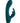 Playboy Lil Rabbit Rechargeable Silicone Vibrator - Teal