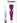 Playboy Mic Drop Rechargeable Silicone Wand - Purple