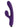 Playboy New Crush Rechargeable Silicone Dual Vibrator - Purple