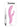 Playboy Rub Me Right Rechargeable Silicone Thrusting G-Spot Rabbit Vibrator - Pink