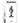 Playboy Tux Metal Anal Plug - Black/Metal - Small