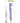 Playboy Vibrato Rechargeable Silicone Dual Ended Wand - Purple