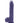 Pleasure Rider Rechargeable Silicone Thrusting Vibrating Dildo - Purple