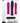 Pleasure Silicone Sleeve Trio with Bullet Kit - Black/Purple