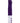 Plum Thrust Rechargeable Silicone Dildo - Purple/White