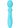 Pocket Wand Rechargeable Silicone Wand Massager - Aqua/Blue