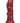 Polynesian Pleasure Idols Lele Lele Air Idol Rechargeable Silicone Vibrating Dildo with Remote Control - Red