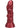 Polynesian Pleasure Idols Lele Lele Air Idol Rechargeable Silicone Vibrating Dildo with Remote Control - Red