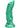Polynesian Pleasure Idols Mala Ma'ona Earth Idol Rechargeable Silicone Vibrating Dildo with Remote Control - Green