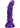 Polynesian Pleasure Idols Uhane Ino Spirit Idol Rechargeable Silicone Vibrating Dildo with Remote - Purple