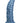 Polynesian Pleasure Idols Wai Lealea Water Idol Rechargeable Silicone Vibrating Dildo with Remote Control - Blue