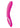 Princess Dynamic Heat Rechargeable Silicone Vibrator with Clitoral Stimulator - Pink