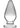 Prisms Ember Weighted Tapered Glass Anal Plug - Clear