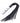 Prisms Lingam Glass Dildo Flogger - Black/Clear