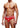Prowler Reindeer Brief - Black/Red - Large
