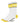 Prowler Side Socks - White/Yellow