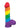 Pumped Rainbow Silicone Realistic Dildo with Balls - Multicolor - 9in