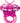 Purrfect Pets Buzzy Butterfly Silicone Stimulator with Vibrating Bullet - Magenta/Pink