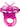 Purrfect Pets Buzzy Butterfly Silicone Stimulator with Vibrating Bullet - Magenta/Pink