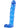 Raging Hard-Ons - Slimline Anal Series - Ass Play Ballsy Dildo with Balls - Blue/Cobalt Blue - 5.5in