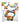 Rainbow Boobie Candy Necklace - Multicolor