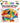 Rainbow Pecker Bites Hard Candy Fruit Flavor 16 Wrapped - Multicolor - Pieces Per Bag