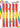Rainbow Pecker Straws - Multicolor - 10 Each Per Pack