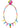 Rainbow Pecker Whistle Necklace - Multicolor