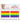 Rainbow Pride Edible Pasties (2 Per Pack) - Mixed Fruit