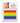 Rainbow Pride Edible Pasty - Mixed Fruit