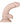 Real Supple Poseable Silicone Dildo with Balls - Vanilla - 6in
