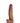 Realcocks Dual Layered #6 Bendable Dildo Curved - Brown/Caramel - 8in