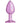 Rear Assets Anal Plug - Small - Iridescent - Pink - Small