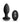 Renegade Alpine Rechargeable Silicone Anal Plug with Remote Control - Black