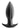 Renegade Bomba Silicone Anal Plug - Black - Small