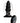 Rimmers Model I Rechargeable Silicone Rippled Rimming Plug with Remote Control - Black